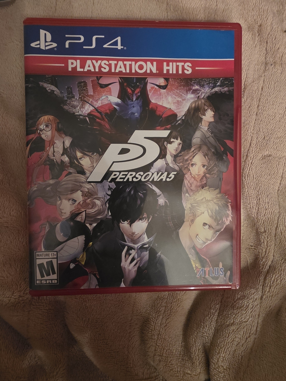 PlayStation 4 Persona 5 (PlayStation Hits) - Red Case